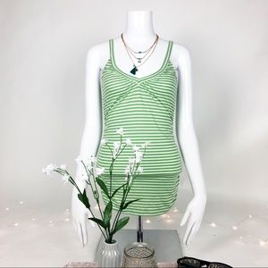 Striped tank top stretchy